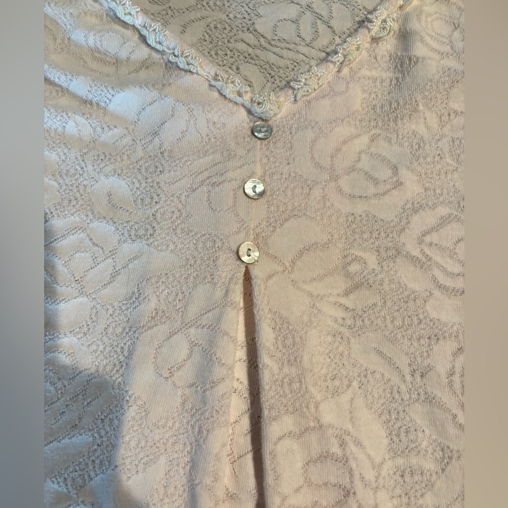 Eileen West 100% Cotton Night Gown Size Large - Picture 4 of 9